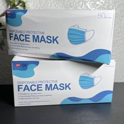 Disposable Face Masks (NEW)