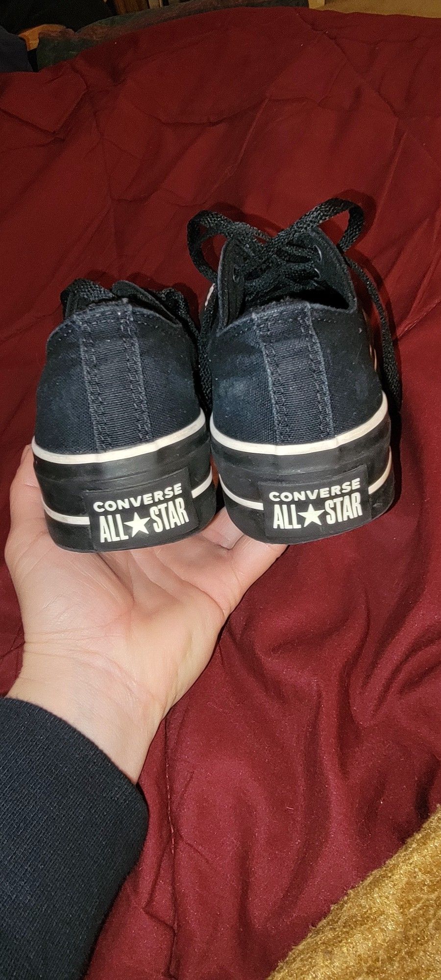 Size 6 Women's Converse Platforms