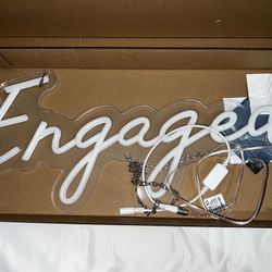 Engaged Neon Sign