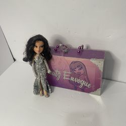 BRATZ The Movie Jade 10" Doll 2007 MGA - Glittery Silver Gown, Gloves & Shoes