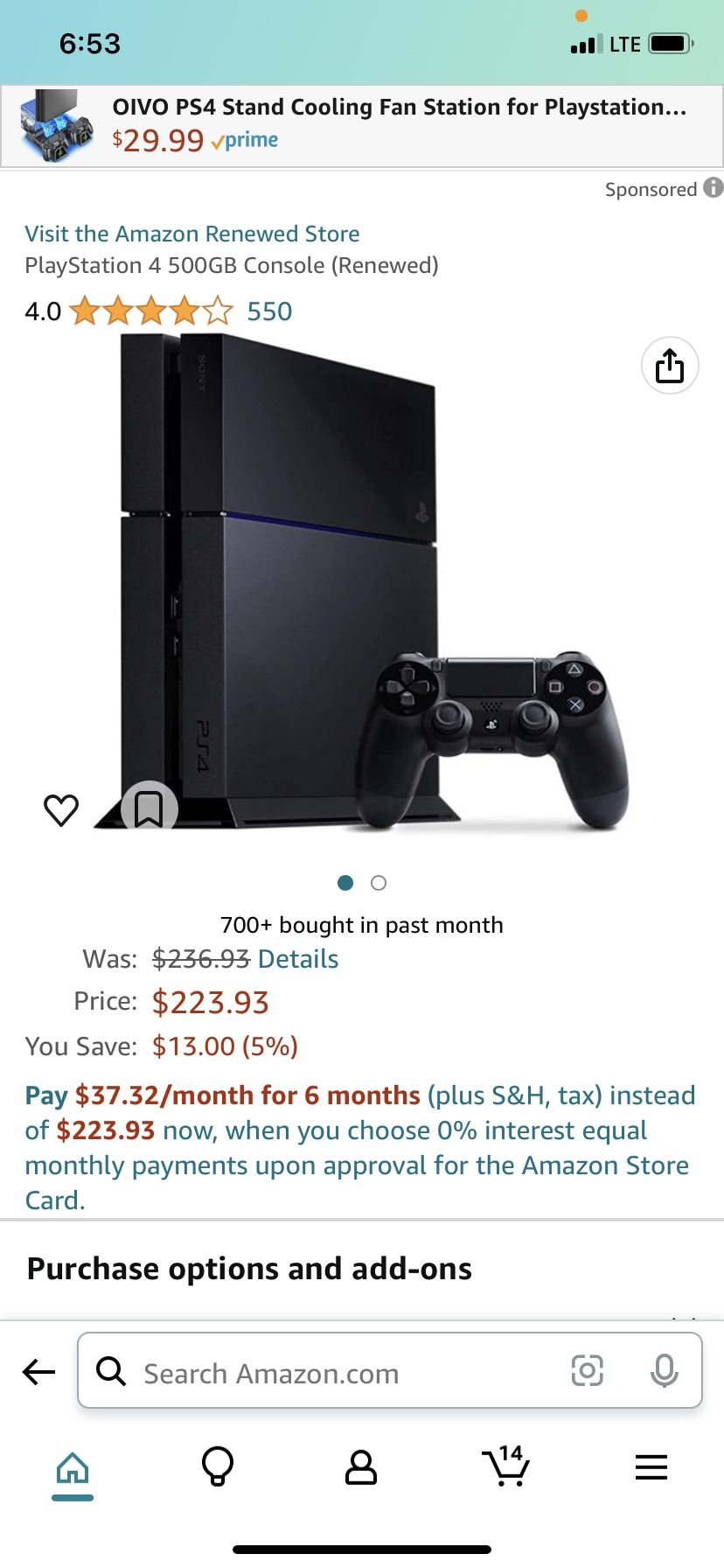 PS4 Console