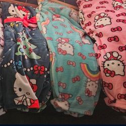 Hello Kitty blankets 
