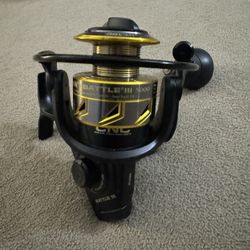 Penn Battle lll 5000 Spinning Reel      “like New”