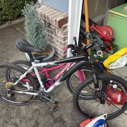 Black/silver Bike