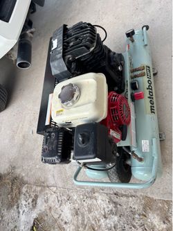 Compressor de aire marca Metabo funciona con Gasolina Se uso poco 900$ en Donna Tx