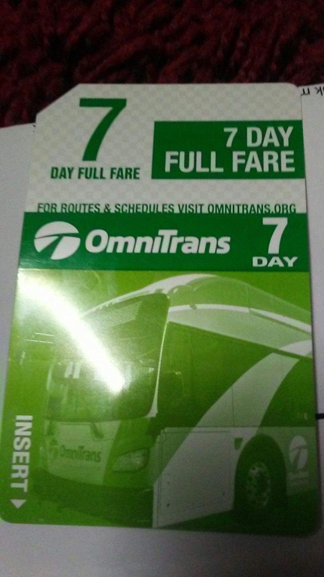 Omnitrans bus pass