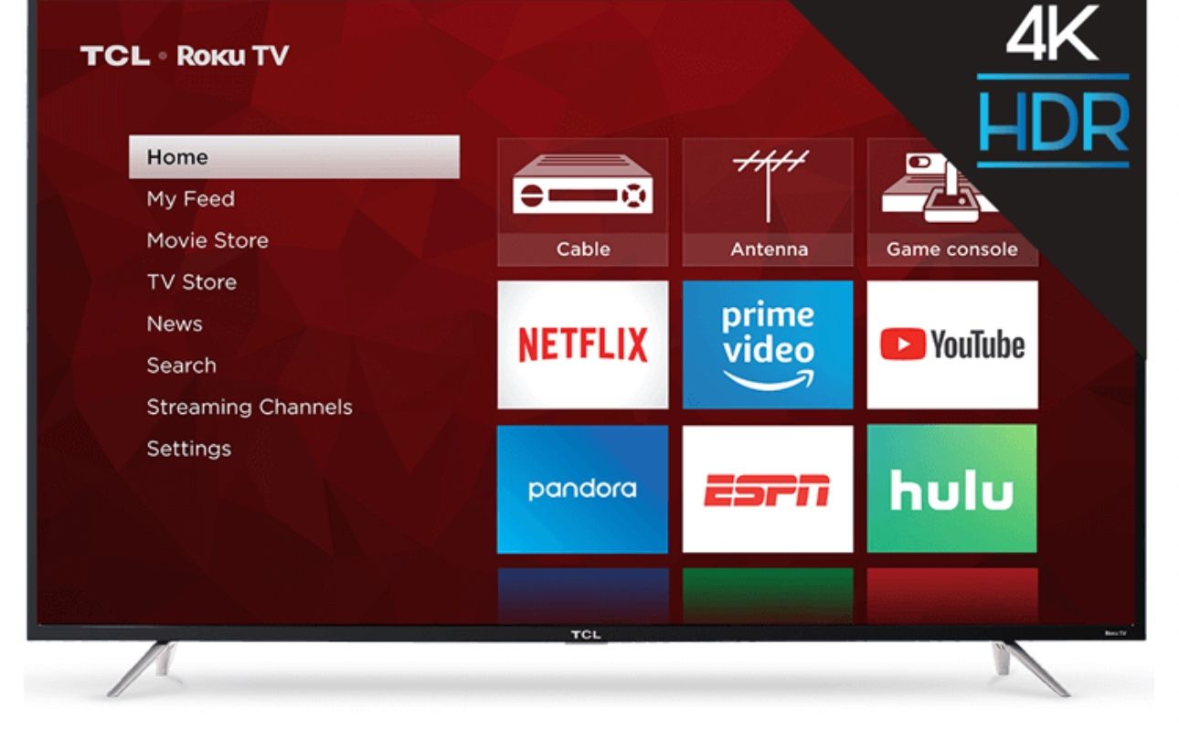 $150 Off! Like-New TCL 65” 4K UHD Roku Smart TV – Hardly Used