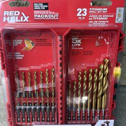 Milwaukee 23 Piece Titanium Bit Set