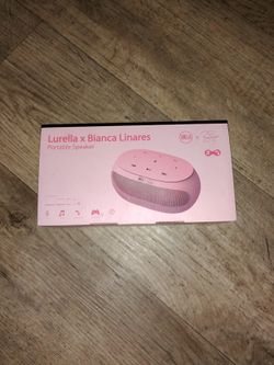 Lurella X Bianca Linares Portable Speaker In 🩷
