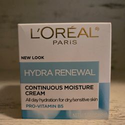 L'Oreal Paris Hydra Renewal Continuous Moisture Cream 1.7oz