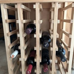 Wooden Wine Rack