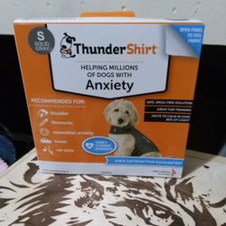 Brand new Thunder Shirt Sizes xs, S And Medium Avail Each Sold Separately. Retail 50.00 Each