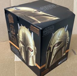 Star Wars Black Series The Armorer Premium Electronic Helmet Mandalorian Cosplay