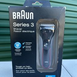 New Braun Series 3 320s-4 Men’s Electric Shaver – Washable Foil Razor 