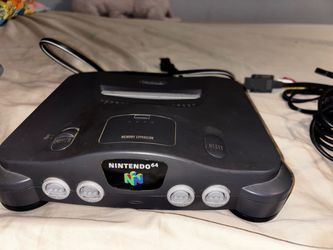 Nintendo 64 comes with cords