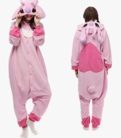 MAJ&COS Animal Onesies Adult Pajamas Halloween Cosplay Costume Unisex Onesie for Women Men XS