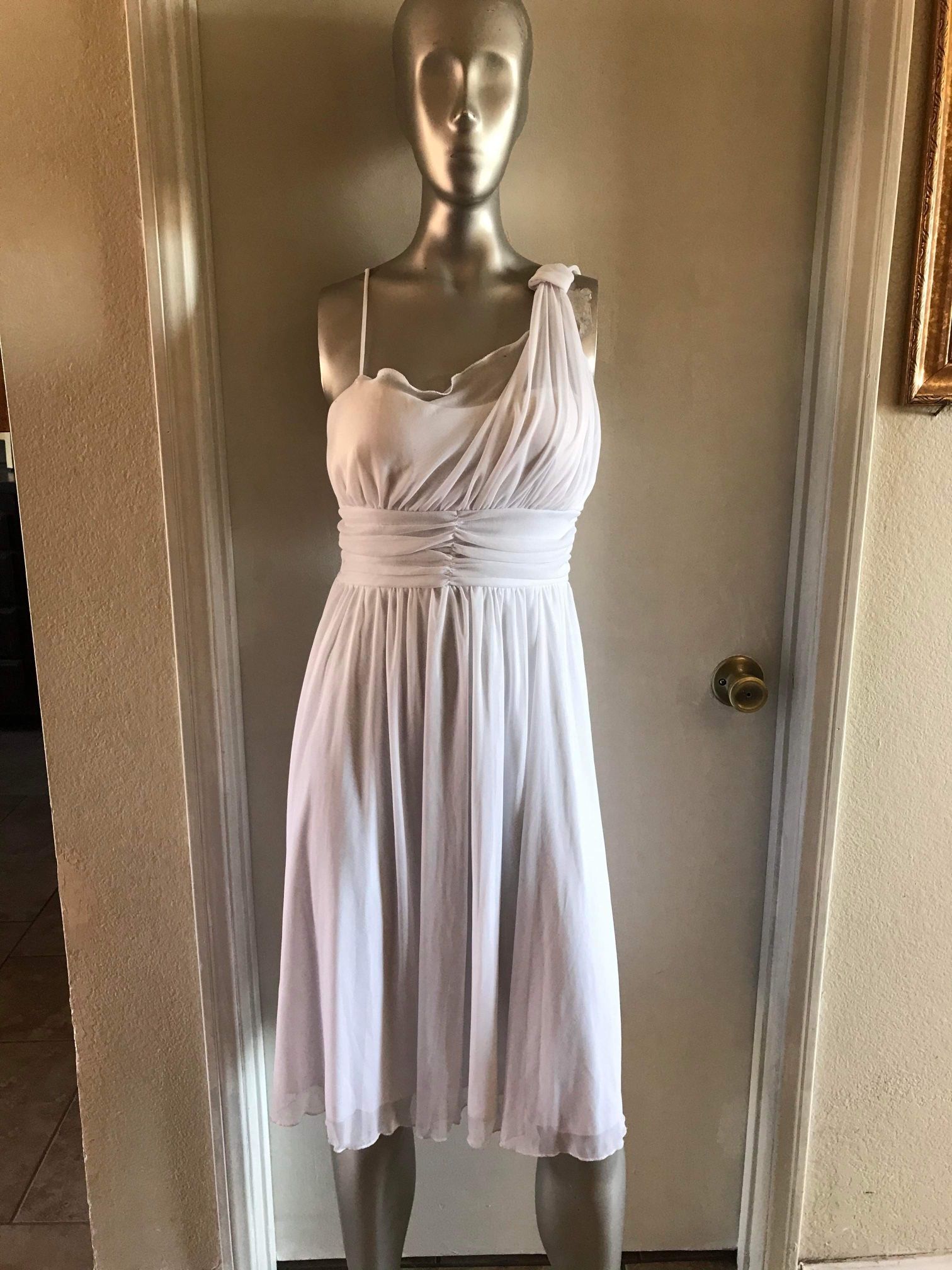 Woman’s White Dress 