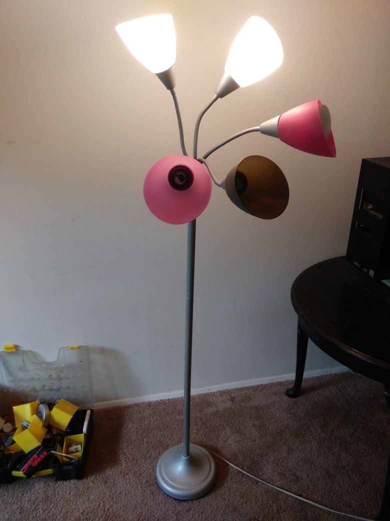 Floor lamp Five bulb