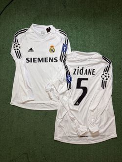 05/06 Real Madrid Home Jersey Zidane #5
