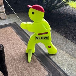 Free Kids Traffic Sign - Slow!