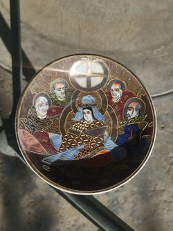 Japanese Satsuma Porcelain Decorative Plate