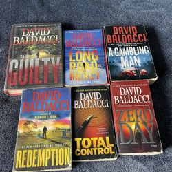 David Baldacci Books 6 Books For $10 Firm Price
