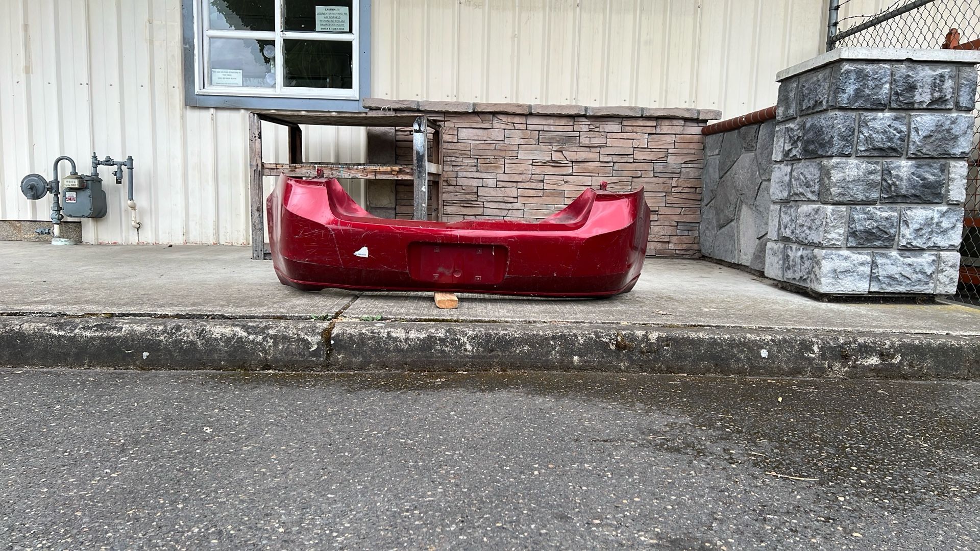 2008 To 2011 Ford Focus Rear Bumper #B723 FO1100 636