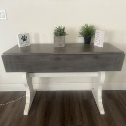 Table Console ( Real Oak)