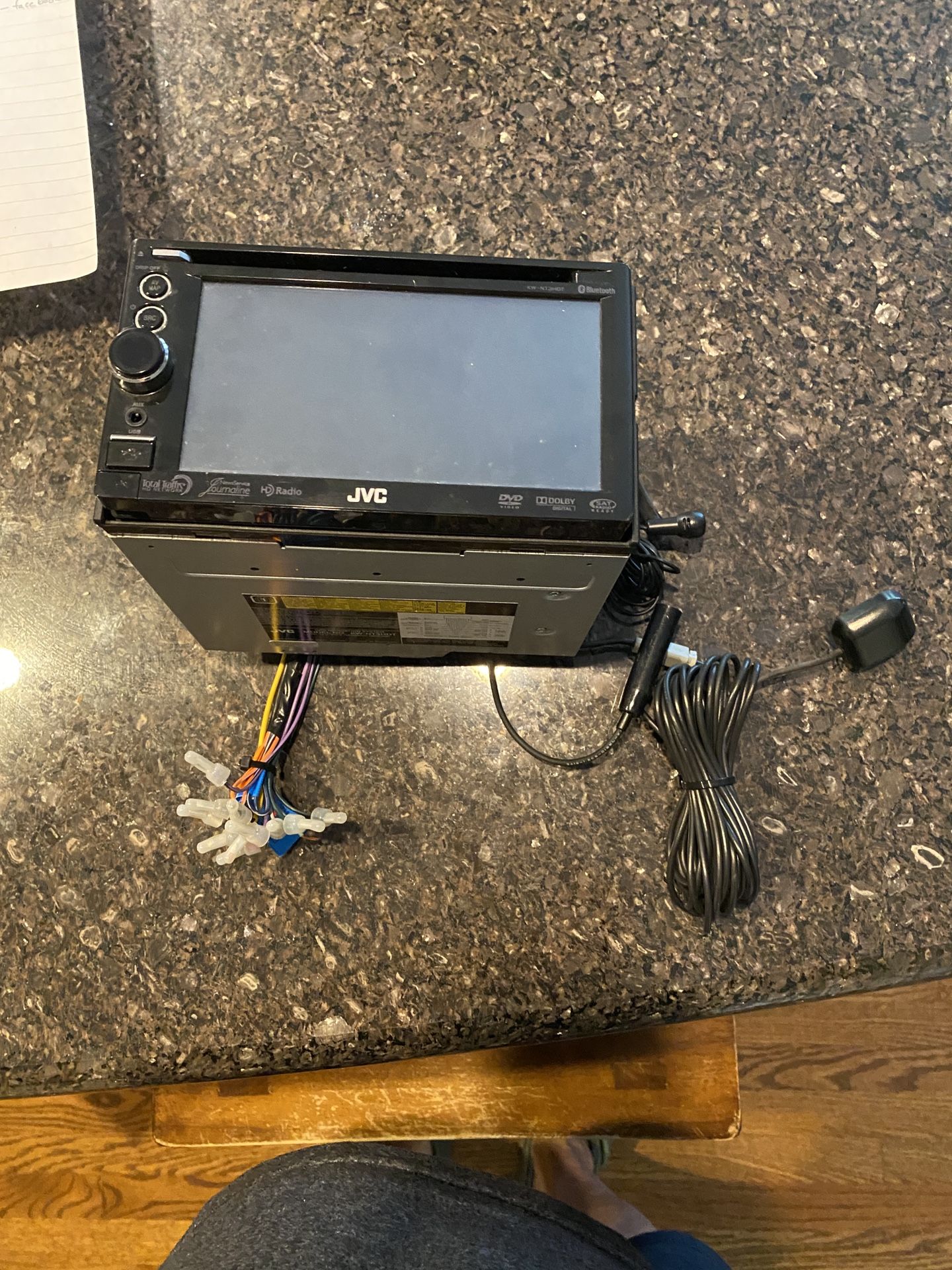 JVC Auto AM-FM-Bluetooth Car Radio
