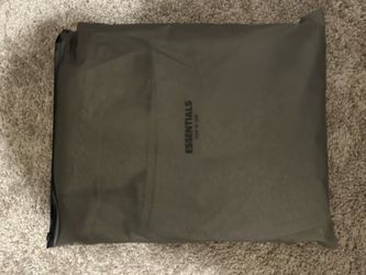 Essential fear of god grey hoodie