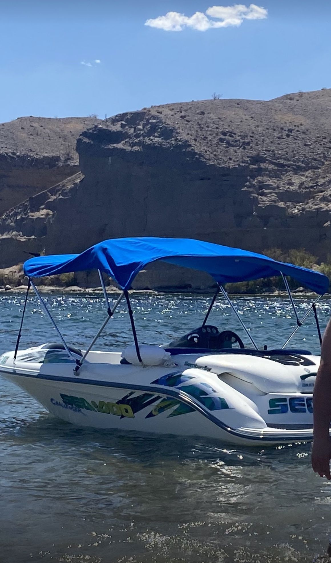 2000 Seadoo Challenger Twin jet Engines 717 (not Interested In Trades or Lame offers)