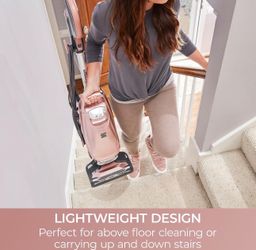 Kenmore BU4050 Intuition Bagged Upright Vacuum, liftup Cleaner with Hair Eliminator brushroll, pet Handi-Mate for Carpet, Hard Floor, Rose Gold