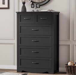 Dresser for Bedroom with 6 Drawers