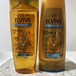 L’Oréal Elvive Extraordinary Oil Nourishing Shampoo And Conditioner 