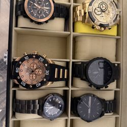 Armani Exchange/Michael Kors/Invicta/Fossil Watches 