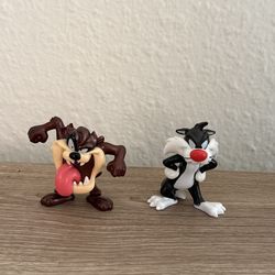 Two Small Cartoon Toys