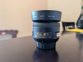 AF-S NIKKOR 35mm f/1.8G Camera Lens