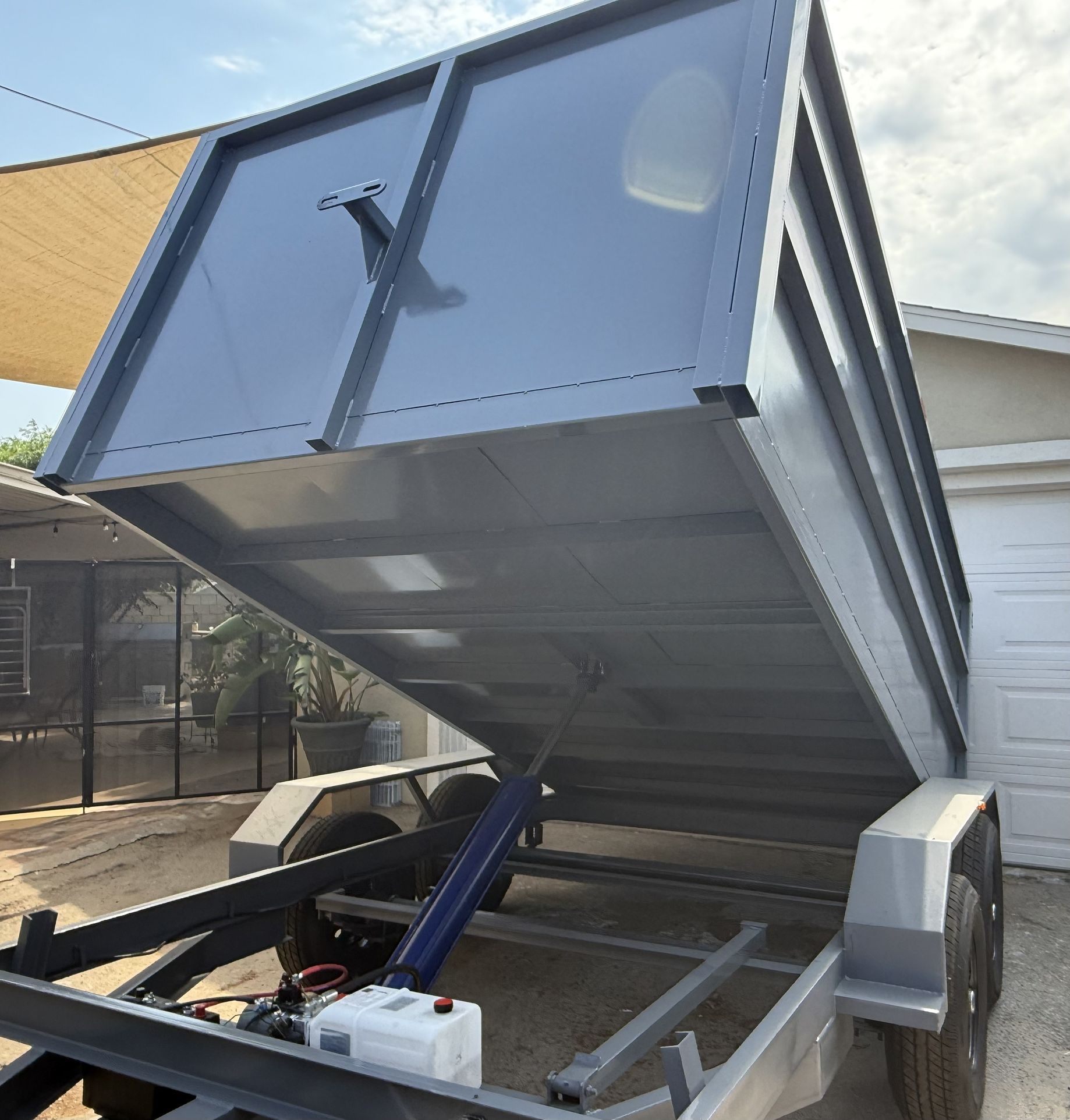 New 8x4x12 Hydraulic Dump Trailer 2026 ✅