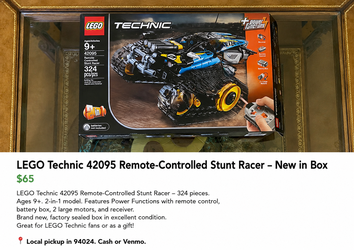 LEGO Technic Remote-Controlled Stunt Racer