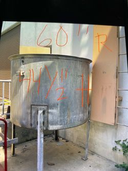 Stainless steel tank