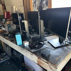 HP Computer Monitors, Keyboards, And Lots More