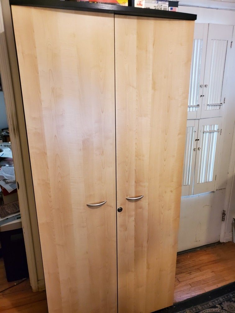 Wood Filing Cabinet