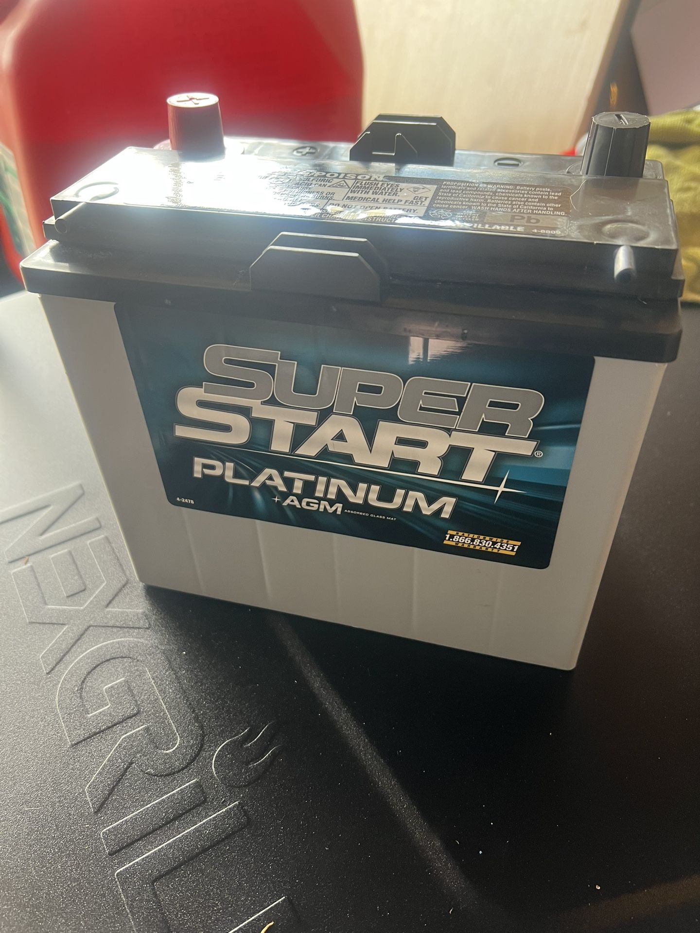 Super Start Platinum AGM Car Battery Miata