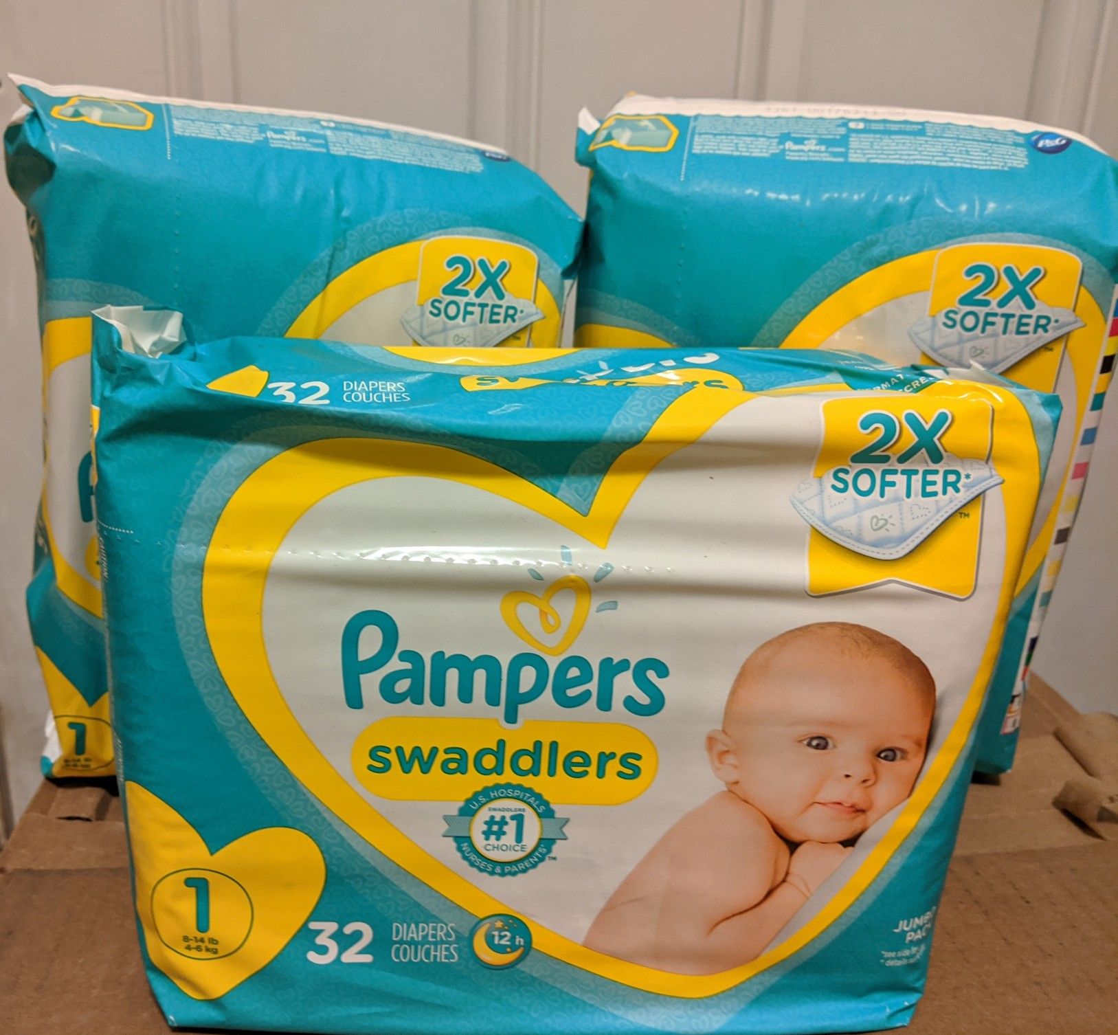 Pampers Size 1 Diapers