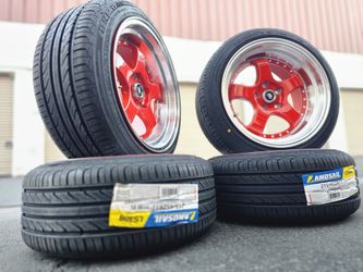 Wheles 17x9 5 Lugs New Rims And Tires 