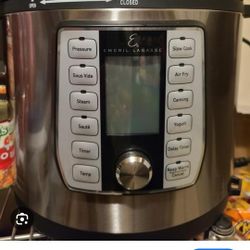 Pressure Air Fryer, 5 Pc Accessory Pack, Silver