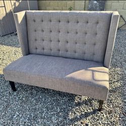 Wingback Settee Bench Loveseat