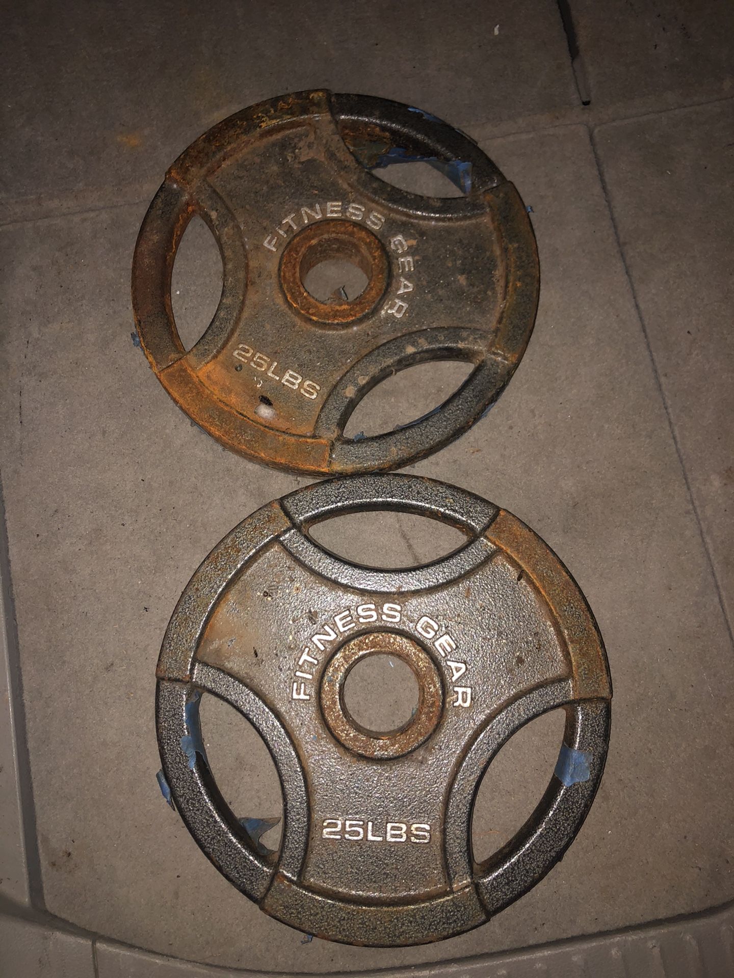 Olympic weight plates