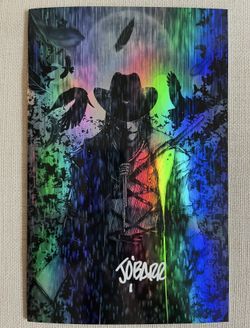 THE DISPUTED #1 STAN YAK FOIL VIRGIN VARIANT The Crow SIGNED by JAMES O’BARR! Limited To Only 75 Copies