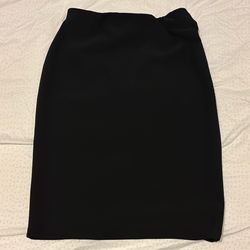 Basic Black Pencil Skirt 